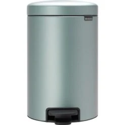 Brabantia Treteimer NewIcon 12 L Mint Mit GerÀuschlosem Deckelverschluss