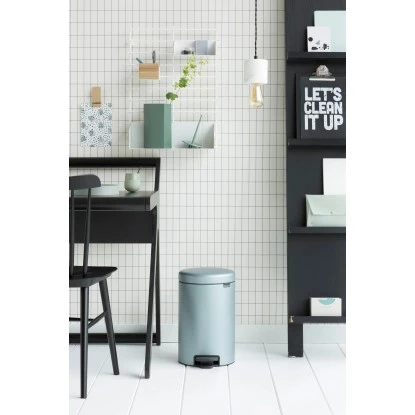 Brabantia Treteimer NewIcon 12 L Mint Mit Geräuschlosem Deckelverschluss – Bild 4