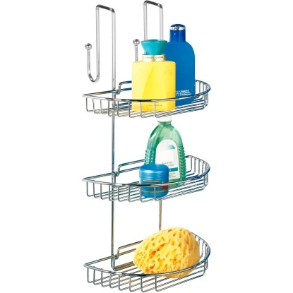 Wenko Badregal Zum Hängen Mit 3 Ablagen Chrom – Bild 2