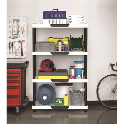 Duramax Kunststoffregal 4 Fächer – Bild 2