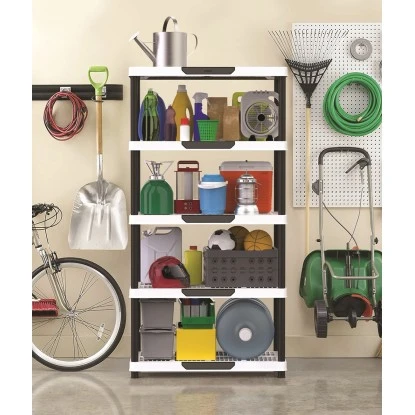 Duramax Kunststoffregal 5 Fächer – Bild 2