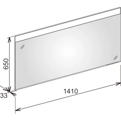 Keuco LED-Spiegel 141 Cm Edition 400 â Bild 2