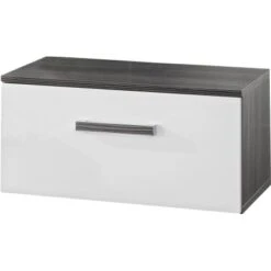 Fackelmann Schubelement 60 Cm Candia Weiß-Pinieanthrazit