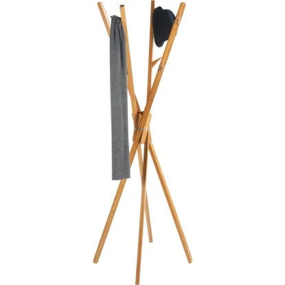 Wenko Stand-Garderobe Mikado Aus Bambus – Bild 3