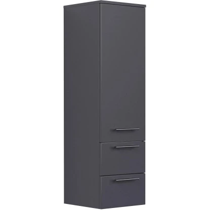 Posseik Hochschrank Homeline 35,2 Cm Anthrazit Seidenglanz