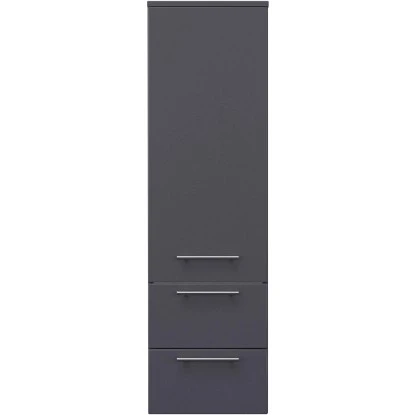 Posseik Hochschrank Homeline 35,2 Cm Anthrazit Seidenglanz – Bild 3