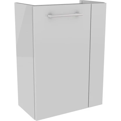 Fackelmann Waschbeckenunterschrank 44 Cm Lino Weiß Mini Anschlag Links