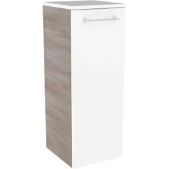 Fackelmann Unterschrank 30,5 Cm Lima Weiß-Steinesche