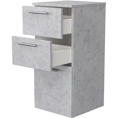 Posseik Badmöbel-Set Livono 100 Cm Beton6-teilig – Bild 10