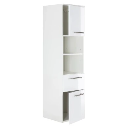 Posseik Badmöbel-Set Viva 75 Cm Weiß Hochglanz 3-teilig – Bild 7