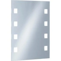 Fischer & Honsel LED-Lichtspiegel 19 W WarmweiĂ 70 Cm X 56 Cm Silber