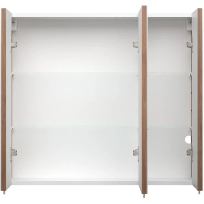 Posseik Spiegelschrank Multi-Use 70 Cm X 62 Cm Walnuss – Bild 3