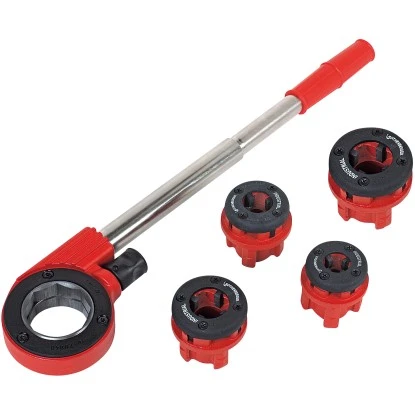 Rothenberger Gewindeschneidkluppensatz SuperCut Premium Mit 4 Schneidköpfen