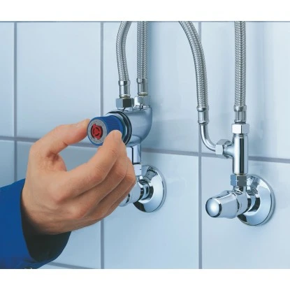 Grohe Thermischer Verbrühschutz Grohtherm Micro In Chrom – Bild 4