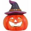 Windlicht Kürbishexe 21 Cm X 21 Cm X 17 Cm Bunt