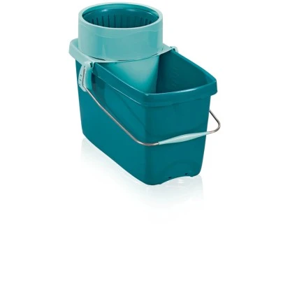 Leifheit Bodenwischer-Set Clean Twist M Mit Rollwagen – Bild 2