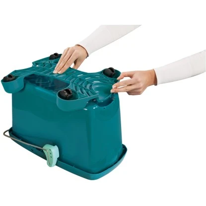 Leifheit Bodenwischer-Set Clean Twist M Mit Rollwagen – Bild 5