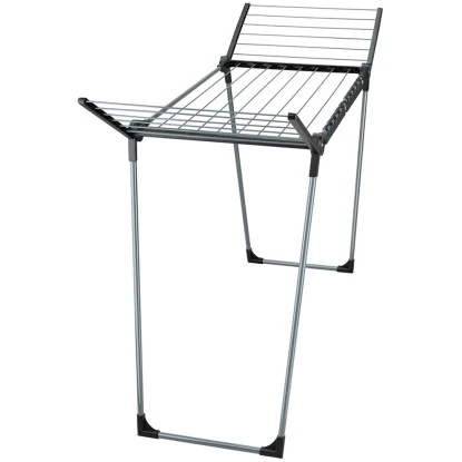Leifheit Wäscheständer Pegasus 150 Solid Slim 15 M Schwarz