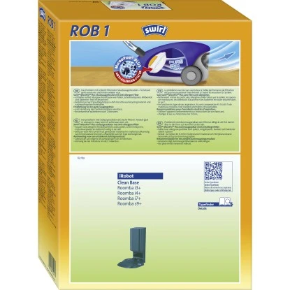 Swirl Staubsaugerbeutel ROB1 MicroPor Plus â Bild 2