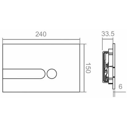 Sanitop-Wingenroth Revisionsplatte IPlate Weiß – Bild 7