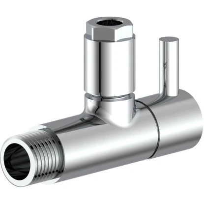 Kirchhoff Universal Eckventil Für Kalt- Und Warmwasserleitungen Chrom – Bild 3