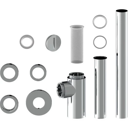 Kirchhoff Design Waschbecken Siphon Chrom – Bild 4