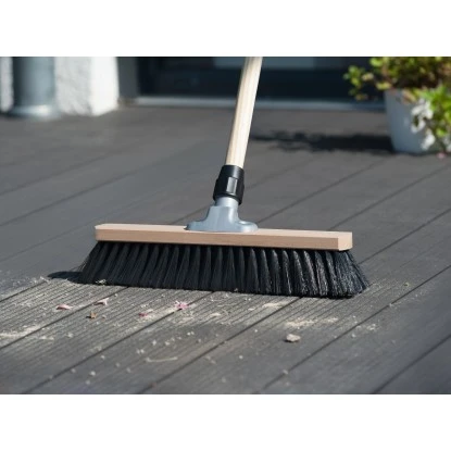 LUX Besenkopf Natur-/Kunsthaar 80 Cm – Bild 3