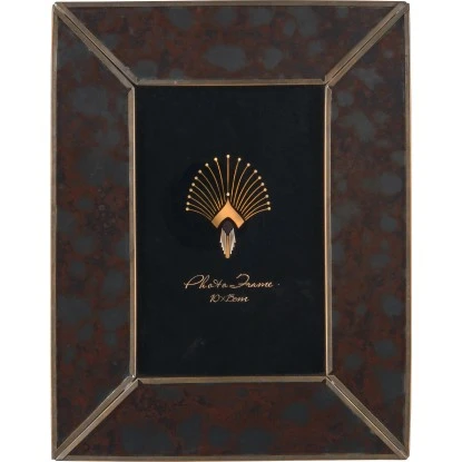 Bilderrahmen Blush Bordeaux Glas 10 Cm X 15 Cm