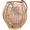 Rattan-Laterne Desert Flower Ø 26,5 X 30 Cm Natur