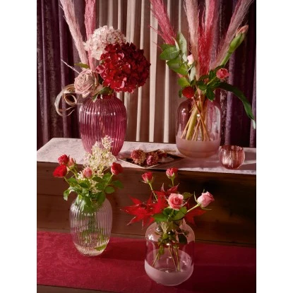 Tischläufer Blush Bordeaux 183 Cm X 33 Cm Burgunder – Bild 3