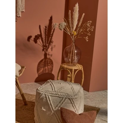 Vase Desert Flower Glas 38 Cm X Ø 28 Cm Pink – Bild 2