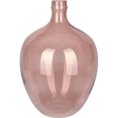 Vase Desert Flower Glas 38 Cm X Ø 28 Cm Pink