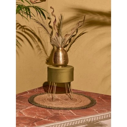 Vase Safari Lodge Aluminium 27 Cm X Ø 22 CmGold – Bild 3