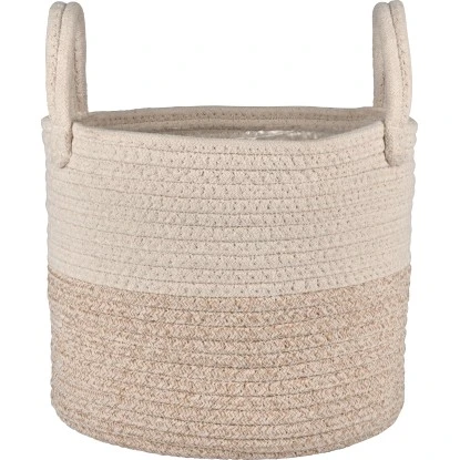 Aufbewahrungskorb Minimalist Zen 28 Cm X Ø 32 Cm Beige