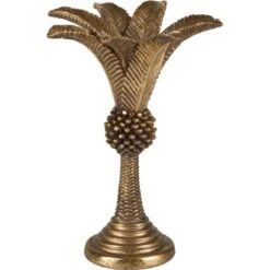 Kerzenleuchter Palme Safari Lodge 22 Cm Gold