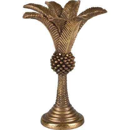 Kerzenleuchter Palme Safari Lodge 22 Cm Gold
