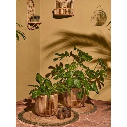 Aufbewahrungskorb Safari Lodge Bambus 34 Cm X Ø 35 Cm – Bild 2