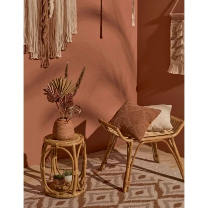 Vase Desert Flower Keramik 16,5 Cm X Ø 18,5 Cm Terrakotta – Bild 2