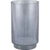 Vase Minimalist Zen Glas 25 Cm X Ø 15 Cm Grau