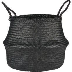 Aufbewahrungskorb Minimalist Zen 35 Cm X Ă 39 Cm Schwarz