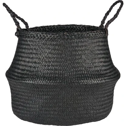 Aufbewahrungskorb Minimalist Zen 35 Cm X Ø 39 Cm Schwarz