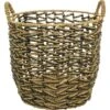 Aufbewahrungskorb Seegras Ancient Secrets Ø 33 Cm H: 33 Cm