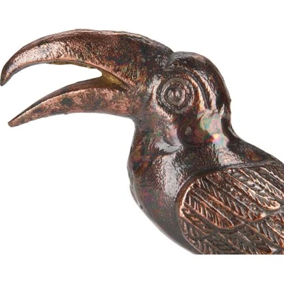 Dekorativer Vogel Dark Wonder 15 Cm X 6,5 Cm X 17,5 Cm Bronze-Gold – Bild 2
