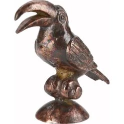Dekorativer Vogel Dark Wonder 15 Cm X 6,5 Cm X 17,5 Cm Bronze-Gold