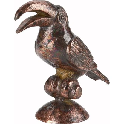 Dekorativer Vogel Dark Wonder 15 Cm X 6,5 Cm X 17,5 Cm Bronze-Gold
