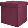 Falt-Hocker Dark Wonder 38 Cm X 38 Cm X 38 Cm Magenta