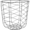Aufbewahrungskorb Dark Wonder Metall Ø 40 Cm H: 40 Cm Schwarz
