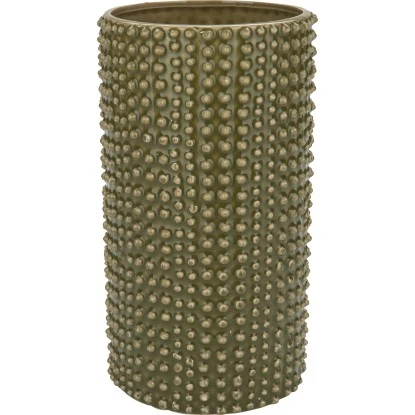 Vase Dark Wonder 25 Cm X Ø 14 Cm Grün