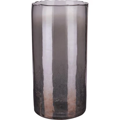 Vase Dark Wonder 30 Cm X Ø 15,25 Cm Transparent-Blau