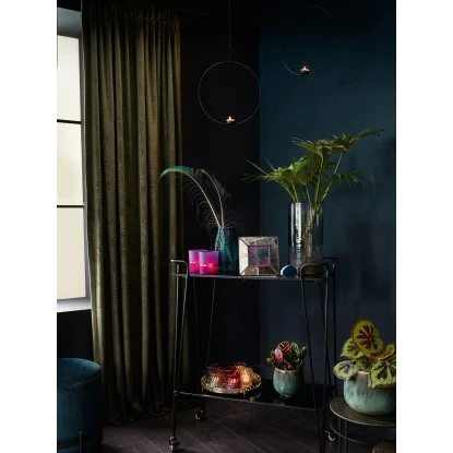 Vase Dark Wonder 30 Cm X Ø 15,25 Cm Transparent-Blau – Bild 2